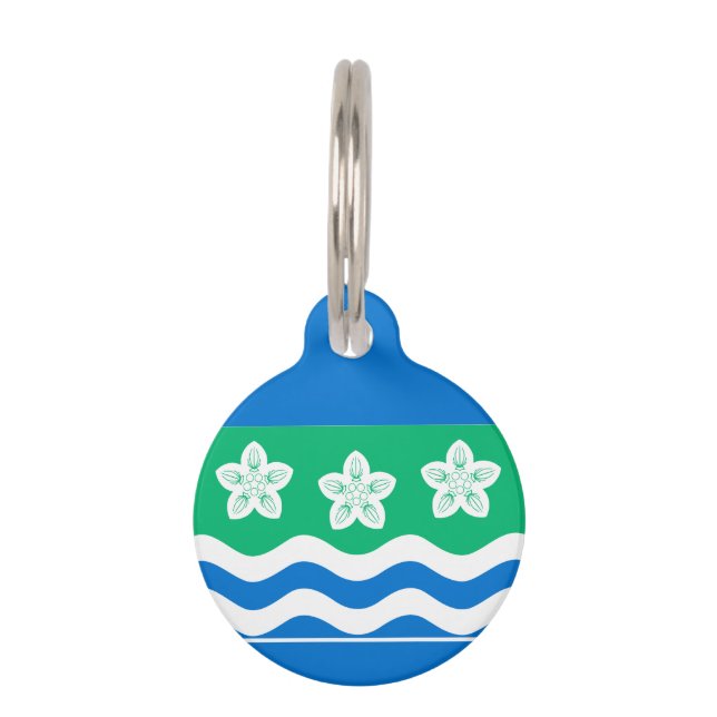 Kennzeichnung von Haustieren in Cumberland Haustiermarke (Rückseite)