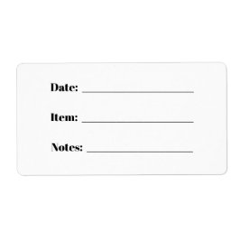 Kennzeichnung von Konserven- und Lebensmittelbehäl