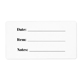 Kennzeichnung von Konserven- und Lebensmittelbehäl