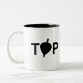 KENNZEICHNUNG ZWEIFARBIGE TASSE (Links)