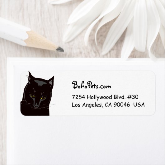 Kennzeichnungen für die Black Cat-Adresse (Insitu)