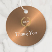 Kennzeichnungen für Firmenlogo Geschenkanhänger (Vorderseite)