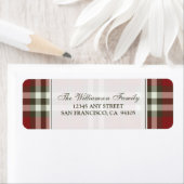 Kennzeichnungen für Karierte Winterferien (rot) (Insitu)