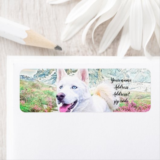 Kennzeichnungen für weiße Huskareinschriften (Insitu)