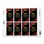 Kennzeichnungen von Windgekehrten Glitzer für Blac (Vorne)