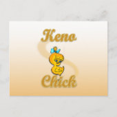 Keno Chick Postkarte (Vorderseite)