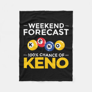 Keno Game Player Spielautomaten Casino  Fleecedecke