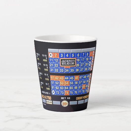 "Keno Rookie" Latte-Tasse Milchtasse (Vorderseite)