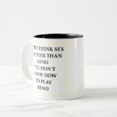 KENO ZWEIFARBIGE TASSE (Vorderseite Links)