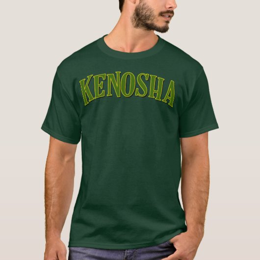 Kenosha 70er Retro T-Shirt (Vorderseite)