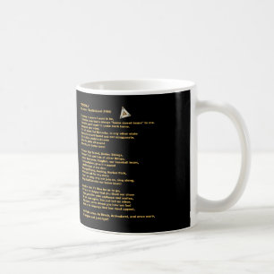 "KENOSHA IST, WO ICH WILL, UM TASSE W/LYRICS ZU