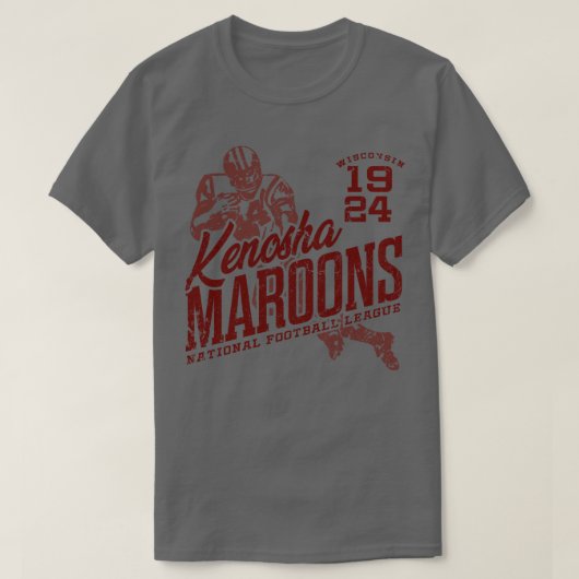 Kenosha Maroons T-Shirt (Design vorne)