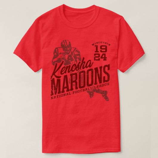 Kenosha Maroons T-Shirt (Design vorne)