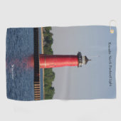 Kenosha North Pierhead Golf Handtuch (Horizontal)