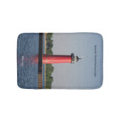 Kenosha North Pierhead Light bathmat Badematte (Vorderseite)