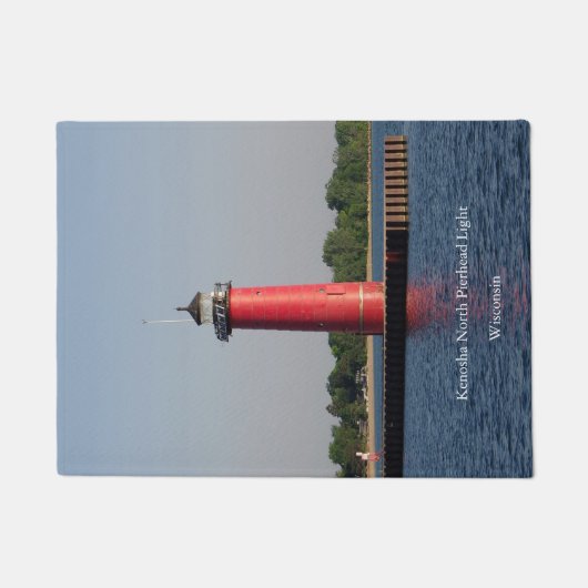 Kenosha North Pierhead Light door matte (Vorderseite)