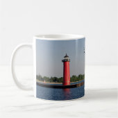 Kenosha North Pierhead Light Tasse (Links)