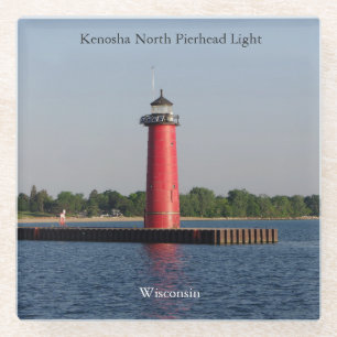 Kenosha North Pierhead Light Untersetzer