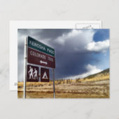 Kenosha Pass im Herbst Postkarte (Vorne/Hinten)