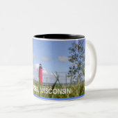 Kenosha Seeseite-Kaffeetasse Zweifarbige Tasse (VorderseiteRechts)