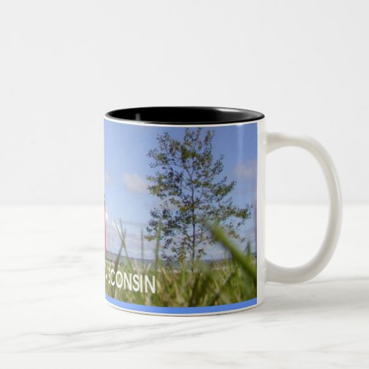 Kenosha Seeseite-Kaffeetasse Zweifarbige Tasse (Rechts)