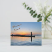 Kenosha Sunset Postkarte (Stehend Vorderseite)