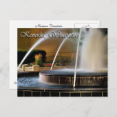 Kenosha, Wisconsin Postkarte (Vorne/Hinten)