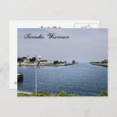 Kenosha, Wisconsin Postkarte (Vorne/Hinten)