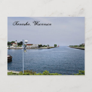 Kenosha, Wisconsin Postkarte