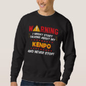 Kenpo Joke Graphic Sweatshirt (Vorderseite)