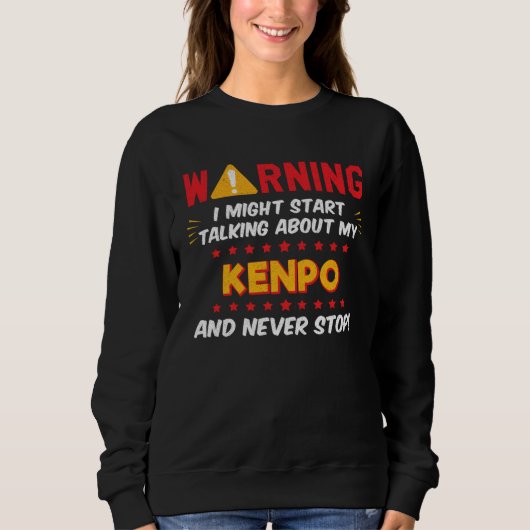 Kenpo Joke Graphic Sweatshirt (Vorderseite)