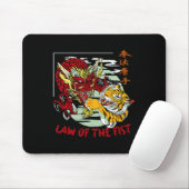 Kenpo Karate Chinesische Schriftzeichen-Gesetz Mousepad (Mit Mouse)