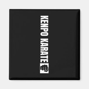 Kenpo Karate Coach Vintag gestört Amerikaner Ken Magnet