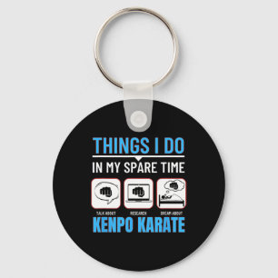 Kenpo Karate Dinge, die ich in meiner Freizeit Ame Schlüsselanhänger