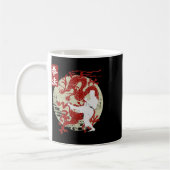 Kenpo Karate Dragon Symbol Kaffeetasse (Links)