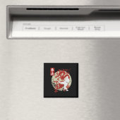 Kenpo Karate Dragon Symbol Magnet (In Situ (Geschirrspüler))
