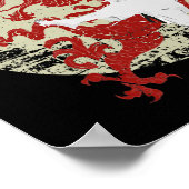 Kenpo Karate Dragon Symbol Poster (Ecke)