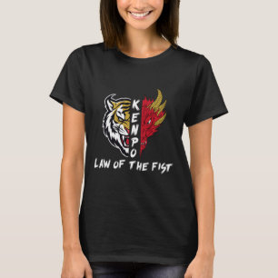 Kenpo-Karate-Gesetz des ersten lustigen Sprichwort T-Shirt