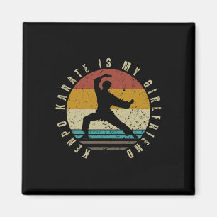 Kenpo Karate ist meine Freundin Funny American Ken Magnet