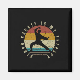 Kenpo Karate ist meine Therapie Funny American Ken Magnet