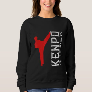Kenpo Karate Japanischer Verteidigungskämpfer Kamp Sweatshirt