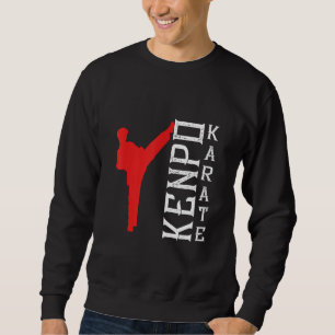 Kenpo Karate Japanischer Verteidigungskämpfer Kamp Sweatshirt