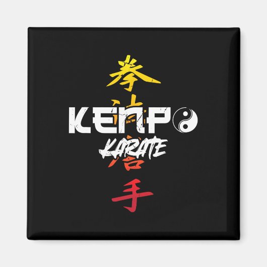 Kenpo Karate Karate Magnet (Vorne)