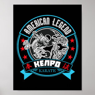 Kenpo Karate Martial Artist Poster