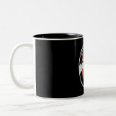 Kenpo Karate Martial Arts Custom Gift Zweifarbige Tasse (Links)