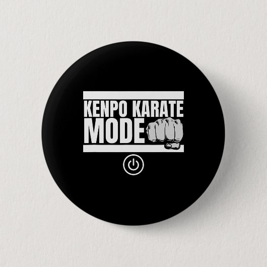 Kenpo Karate Modus on Funny American Kenpo 2 Button (Vorderseite)