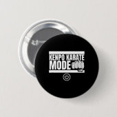 Kenpo Karate Modus on Funny American Kenpo 2 Button (Vorne & Hinten)