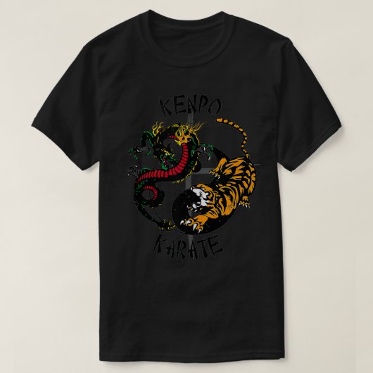 Kenpo Karate SDefense Martial Arts T-Shirt (Design vorne)