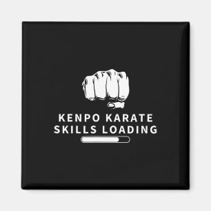 Kenpo Karate Skills Loading Funny American Kenpo 1 Magnet