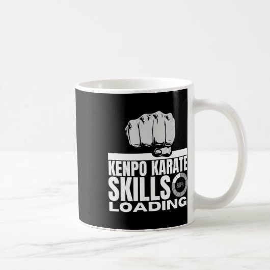 Kenpo Karate Skills Loading Funny American Kenpo 2 Kaffeetasse (Rechts)